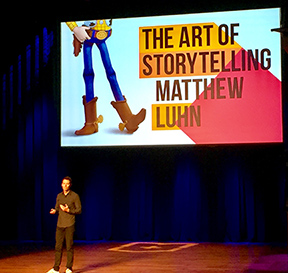 Pixar talks storytelling at Marketing United